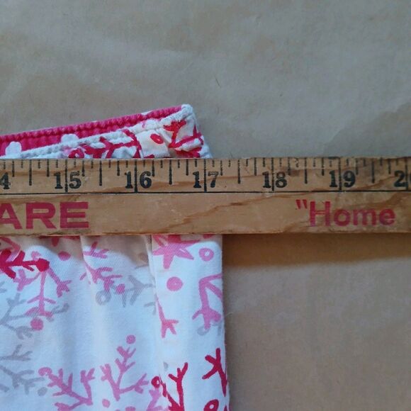 Victoria’s Secret 2 Piece 100% Cotton Pajama Set Size M Snowflakes Winter - Picture 12 of 13